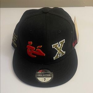 HGC Fitted Black Hat